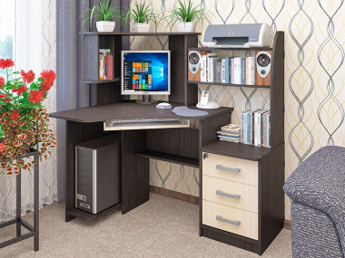 Стол компьютерный угловой СК-39  1290х1270х900 — Аэлита