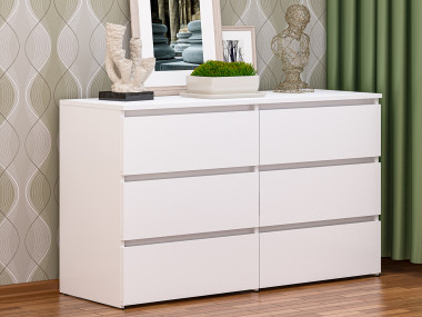 Комод широкий на 1200 с ящиками К-30 705х1200х420мм — Аэлита