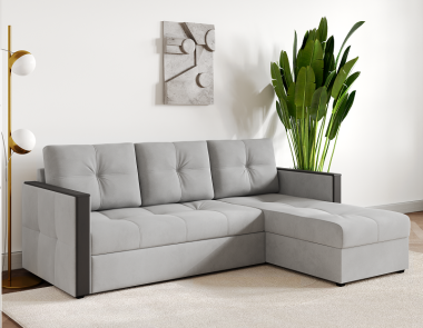 Диван 3-х местный угловой &quot;Валенсия&quot;   — Аэлита