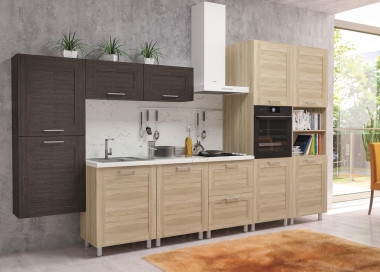 Кухня модульная &quot;Монако-3&quot;  2140х3600х600 — Аэлита