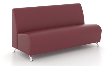 Прямой модуль Интер Хром 3-х местный — Аэлита