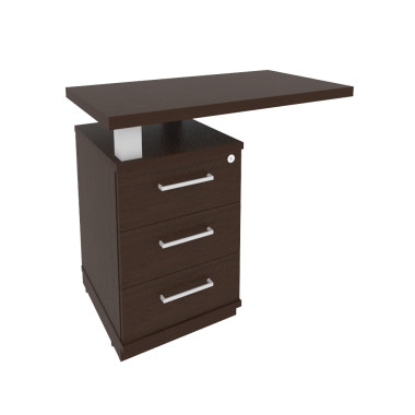 Тумба приставная с топом для прямоугольного стола First 900 — Аэлита