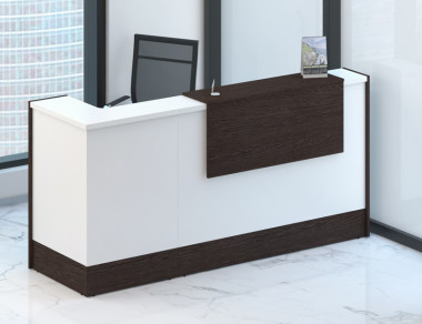 Стойка ресепшн STYLE 2358*758*1156  &mdash; Аэлита