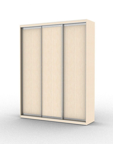 Шкаф-купе трехдверный без зеркал (модель 3.1) — Аэлита