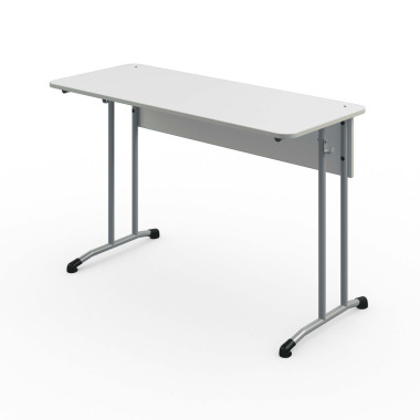 Стол ученический Знание 2-местный с закругленными углами &mdash; Аэлита