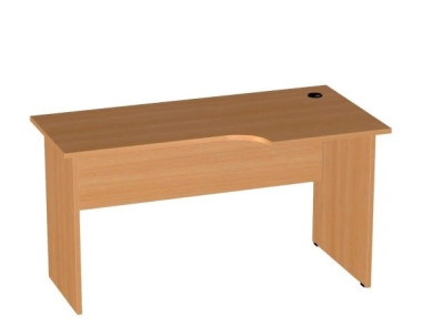 Стол рабочий эргономичный  1400*700*750  — Аэлита