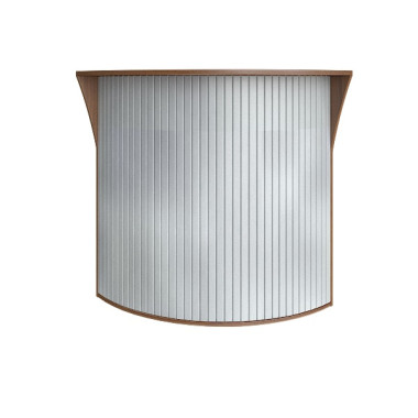 Стойка угловая (радиусный элемент - роллета) без полки — Аэлита