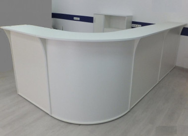 Стойка ресепшн Рива 2830х1890х1150   — Аэлита