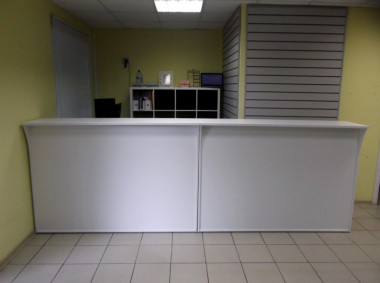 Стойка ресепшн Рива 2880х720х1150  — Аэлита