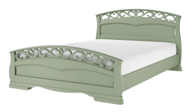 Кровать "ГРАЦИЯ-1" из натурального дерева &mdash; Аэлита