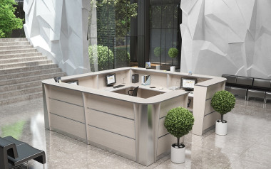 Ресепшен Рапид 3060х3060х1200  — Аэлита