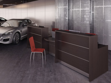 Ресепшен Рапид 3232х730х1200  — Аэлита