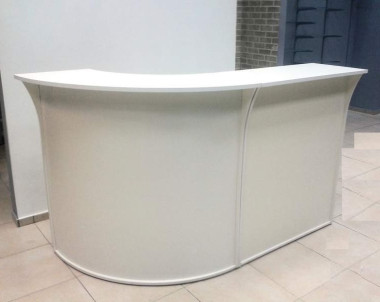 Стойка ресепшн Рива 1890/2590х950х1150  — Аэлита