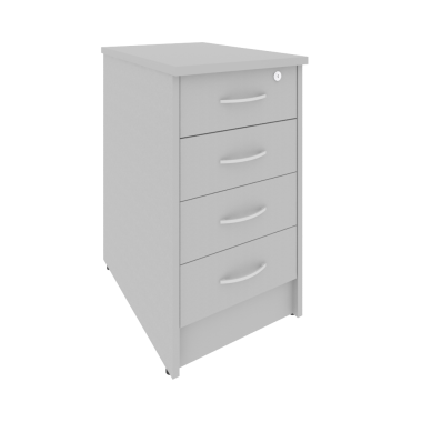 Тумба 412*600*750 приставная с 4 ящиками (с замком) Рива  — Аэлита