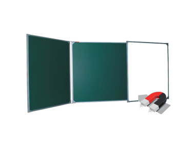 Доска трехэлементная (5 рабочих поверхностей) магнитно-комбинированная — Аэлита